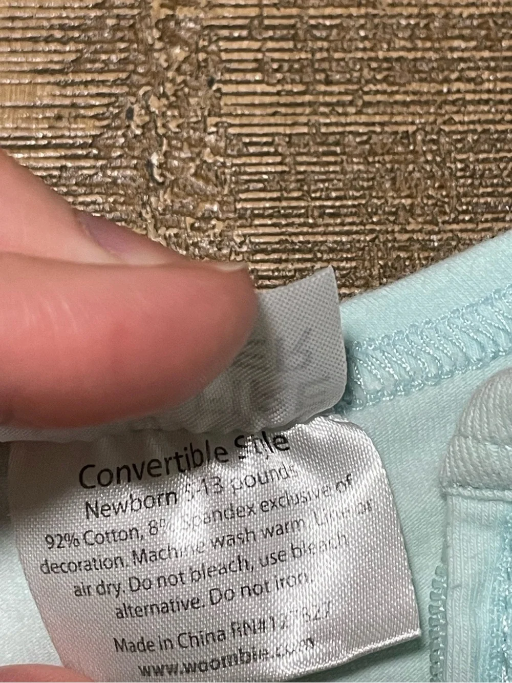 Woombie convertible Swaddle